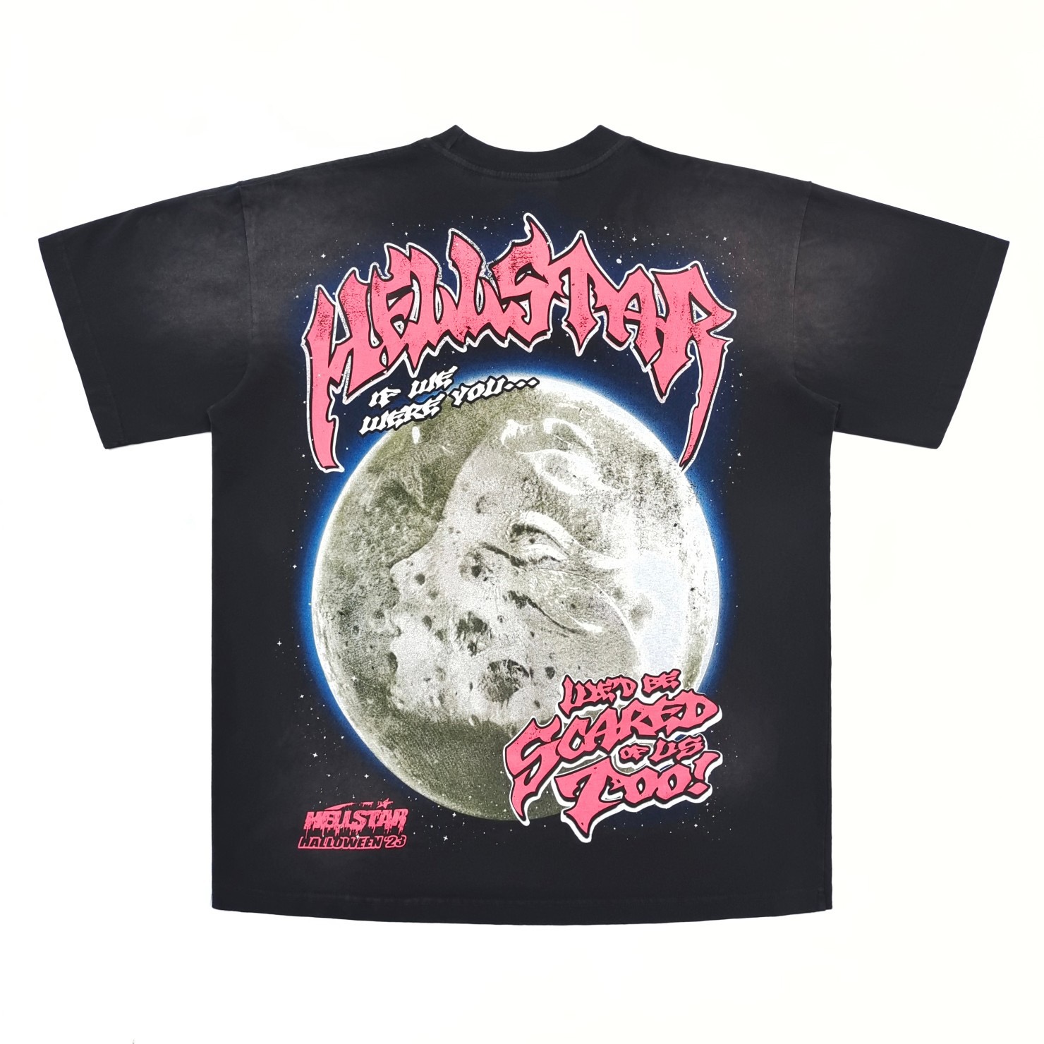 1:1 Version Wolf Picture Tee Black