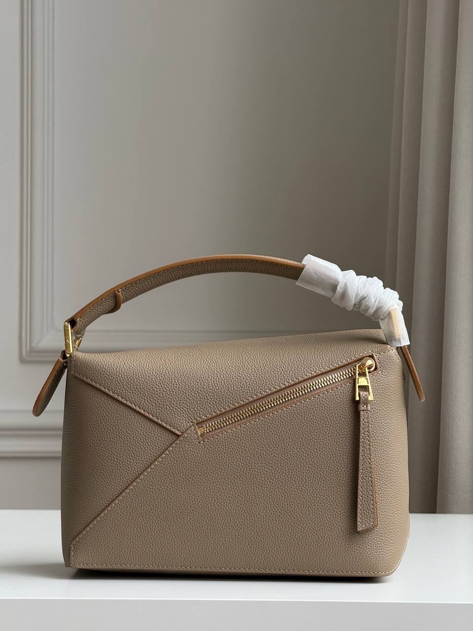LOEWE Puzzle Edge Small/Medium Soft Grained Calfskin Bag