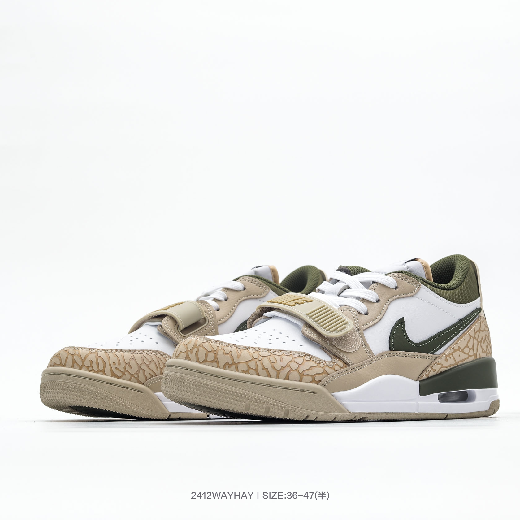Air Jordan Legacy 312 Low AJ312 Beige X Green