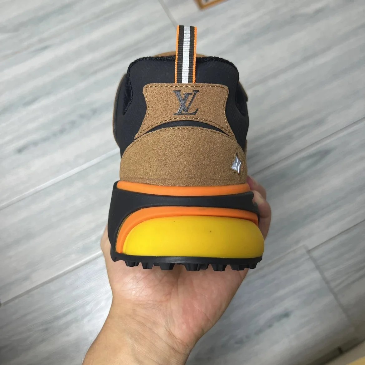 LV Runner Tatic Yellow & Brown