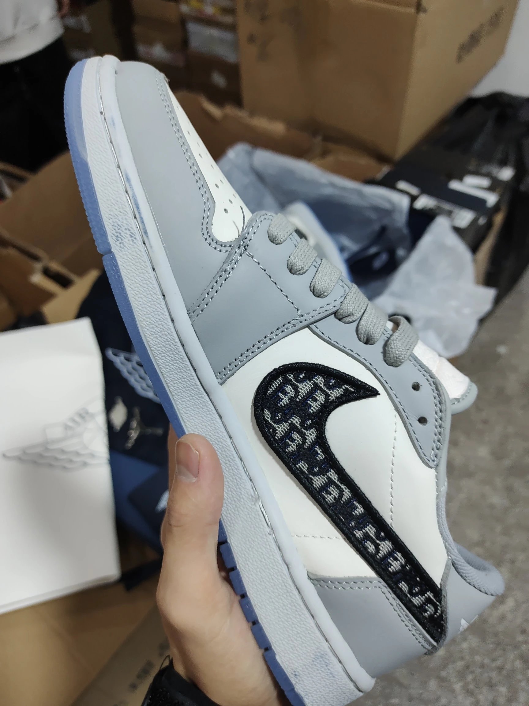 Dior Air Jordan 1 Low Sneaker