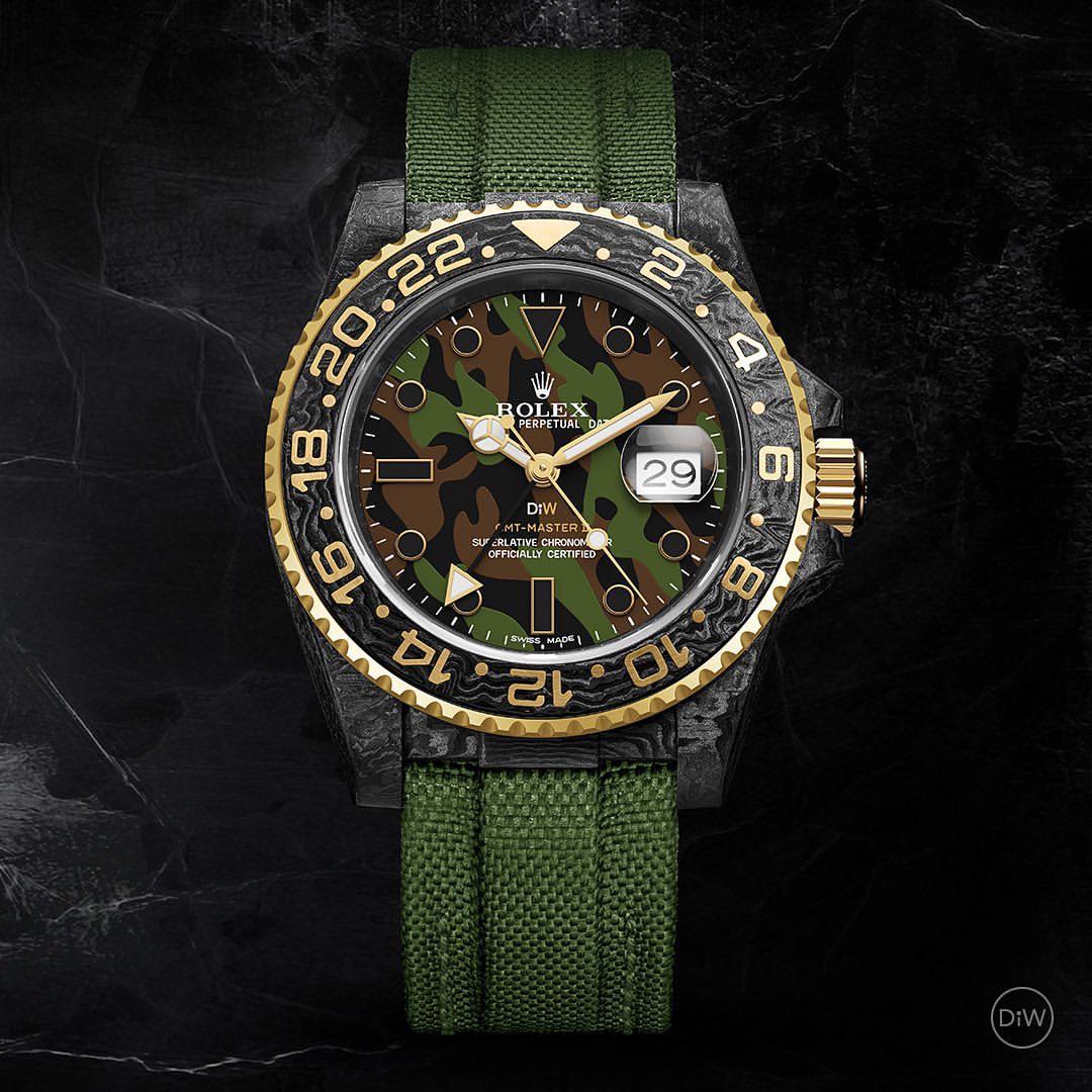 Carbon Rolex DiW GMT-Master II 