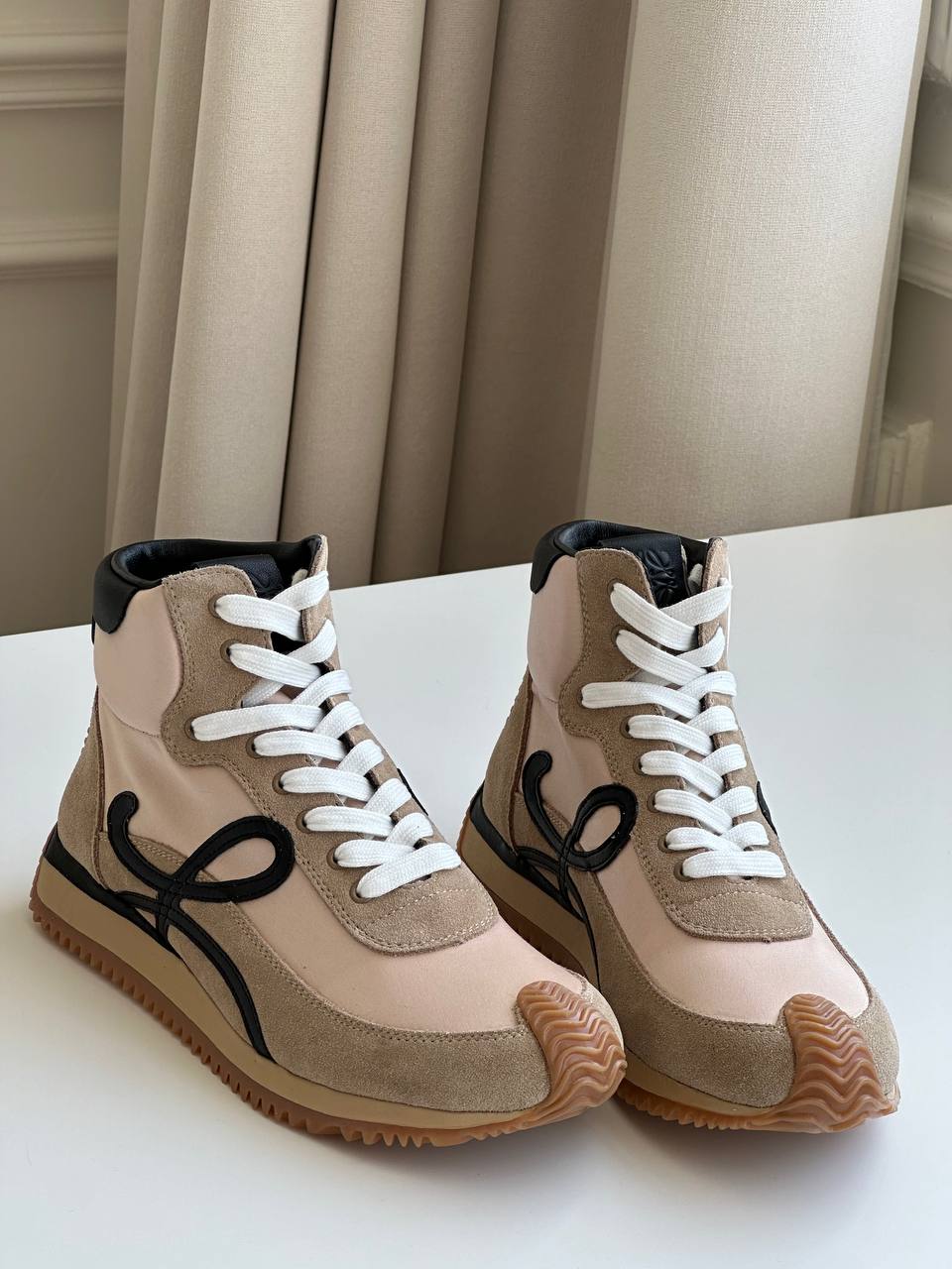 LOEWE Flow Runner High-Top Sneakers