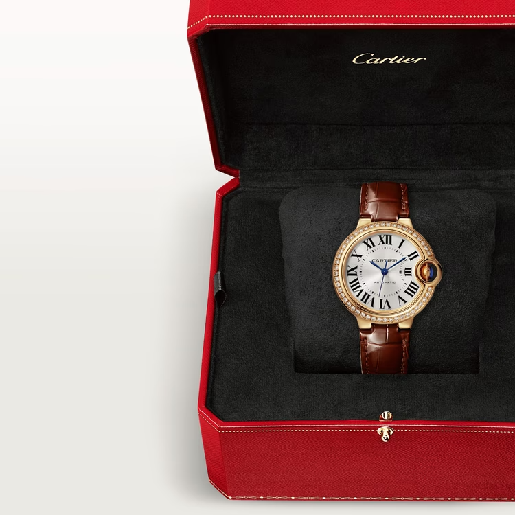 BALLON BLEU Diamond Yellow Gold 33mm