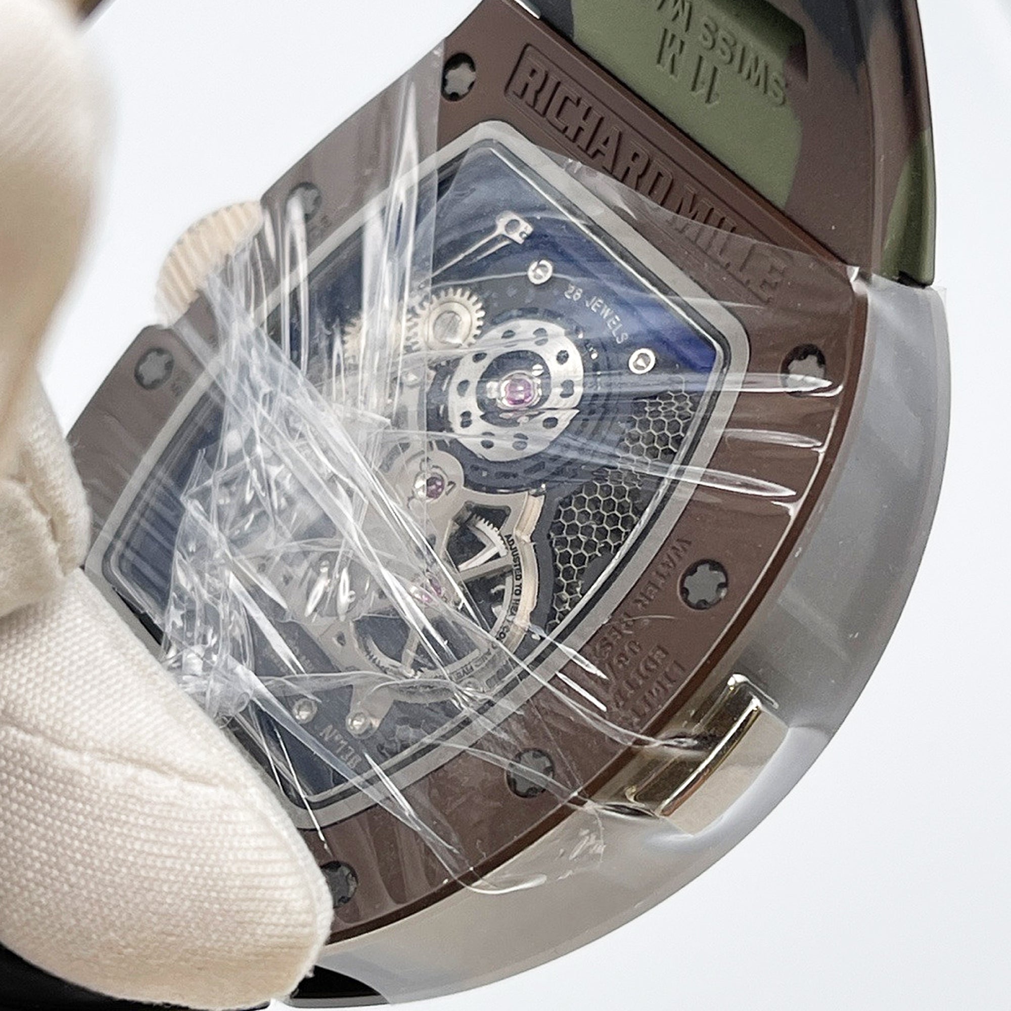 Richard Mille Tourbillon Aerodyne Brown Ceramic RM022【1:1 Replica】