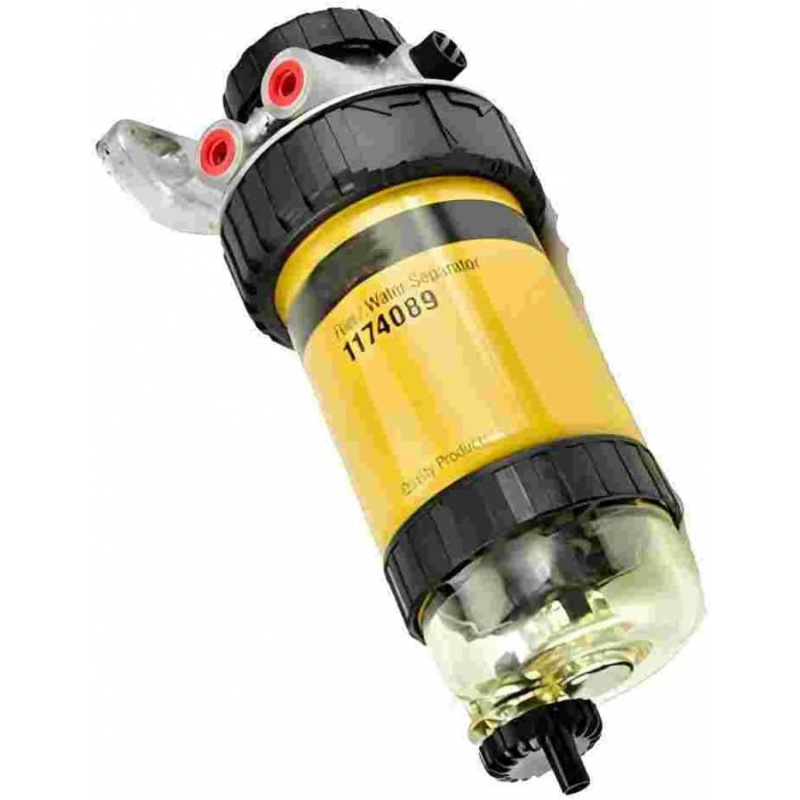 Fuel Water Separator Assembly 117-4089 145-8862 Compatible with Caterpillar CAT 311C 312C 315C 318C 319C 320B 321C 323DL 325B 330B Excavator