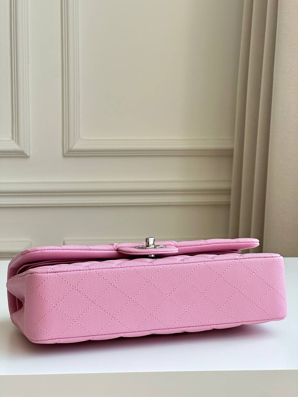Chanel Medium Classic Flap Quilted Caviar Leather Bag