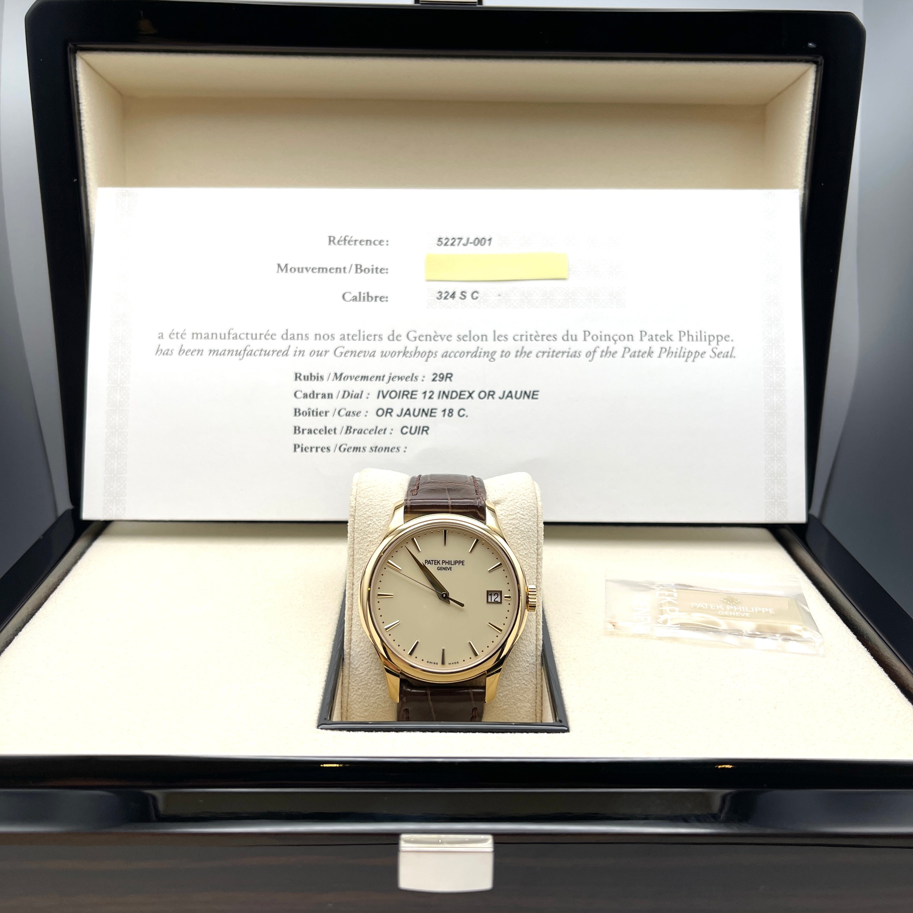 Patek Philippe Calatrava Selfwinding 5227J-001【1:1 Replica】