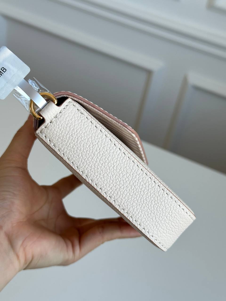 Louis Vuitton Off-White Embossed Monogram Empreinte Leather Felicie Envelope Chain Crossbody Bag