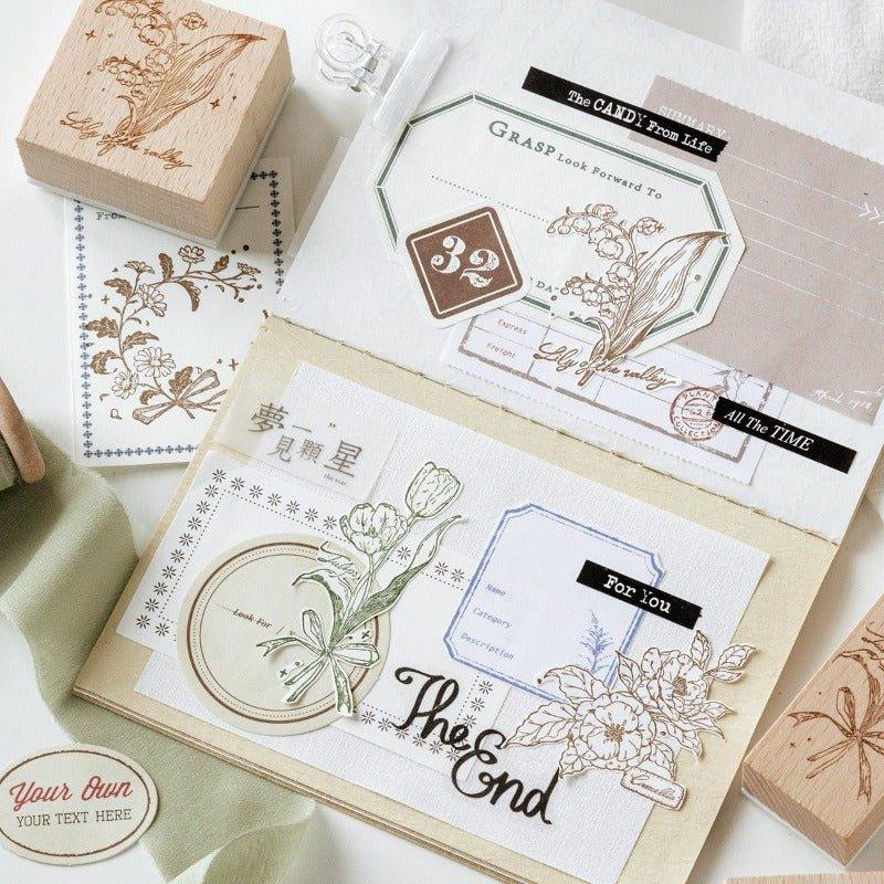 7003 Botanical Flower Stamp