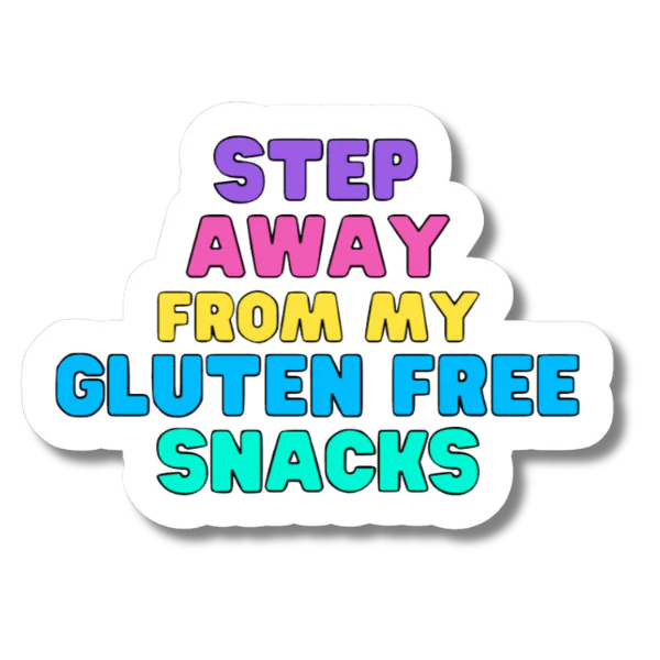 Step Away Sticker