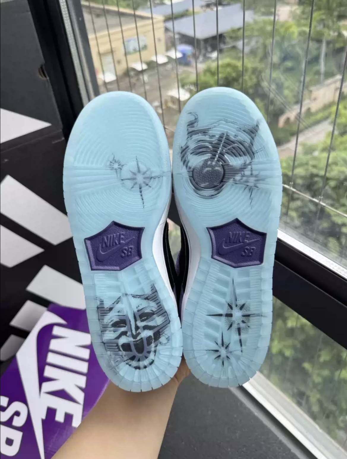 1:1 Hayley Wilson & Nike SB Dunk Low Court Purple