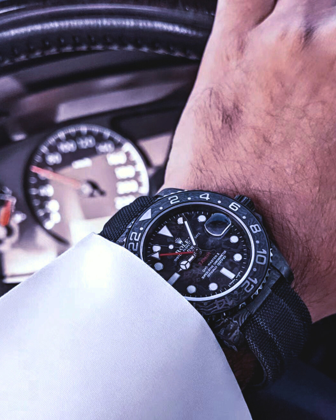 NTPT Carbon DiW Rolex GMT Master II 