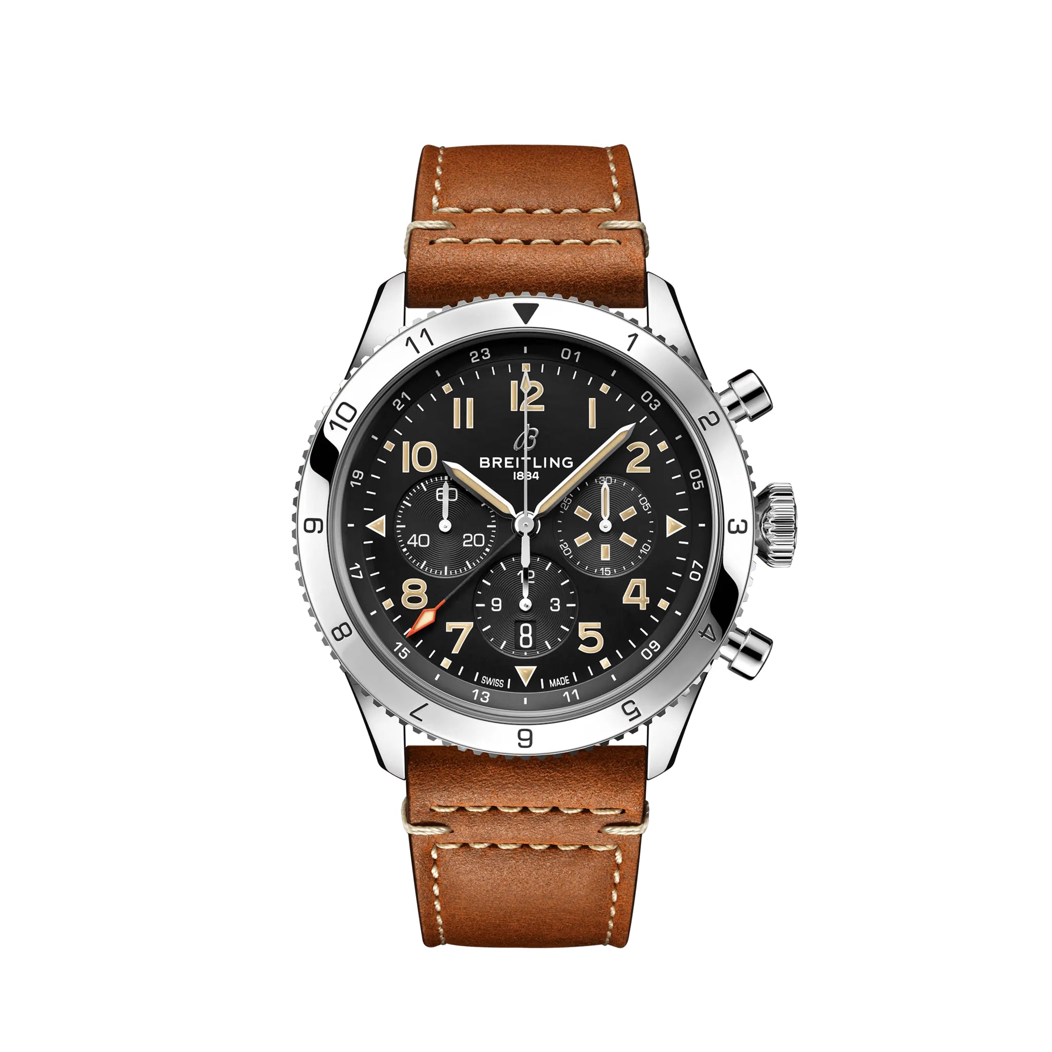 Breitling Super AVI B04 Chronograph GMT 46 P-51 Mustang AB04453A1B1X1【1:1 Replica】