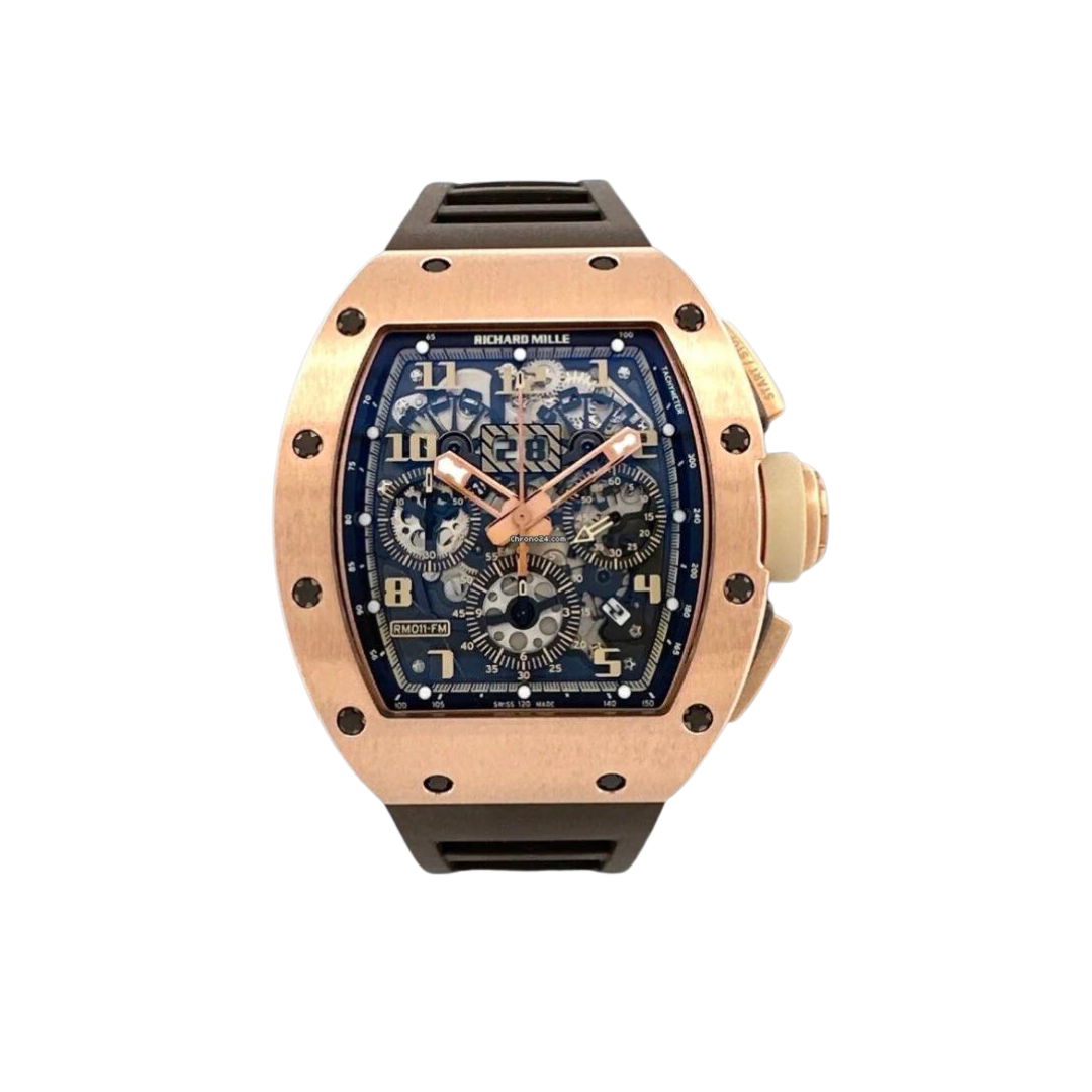 Richard Mille Ivory Rose Gold RM011【1:1 Replica】