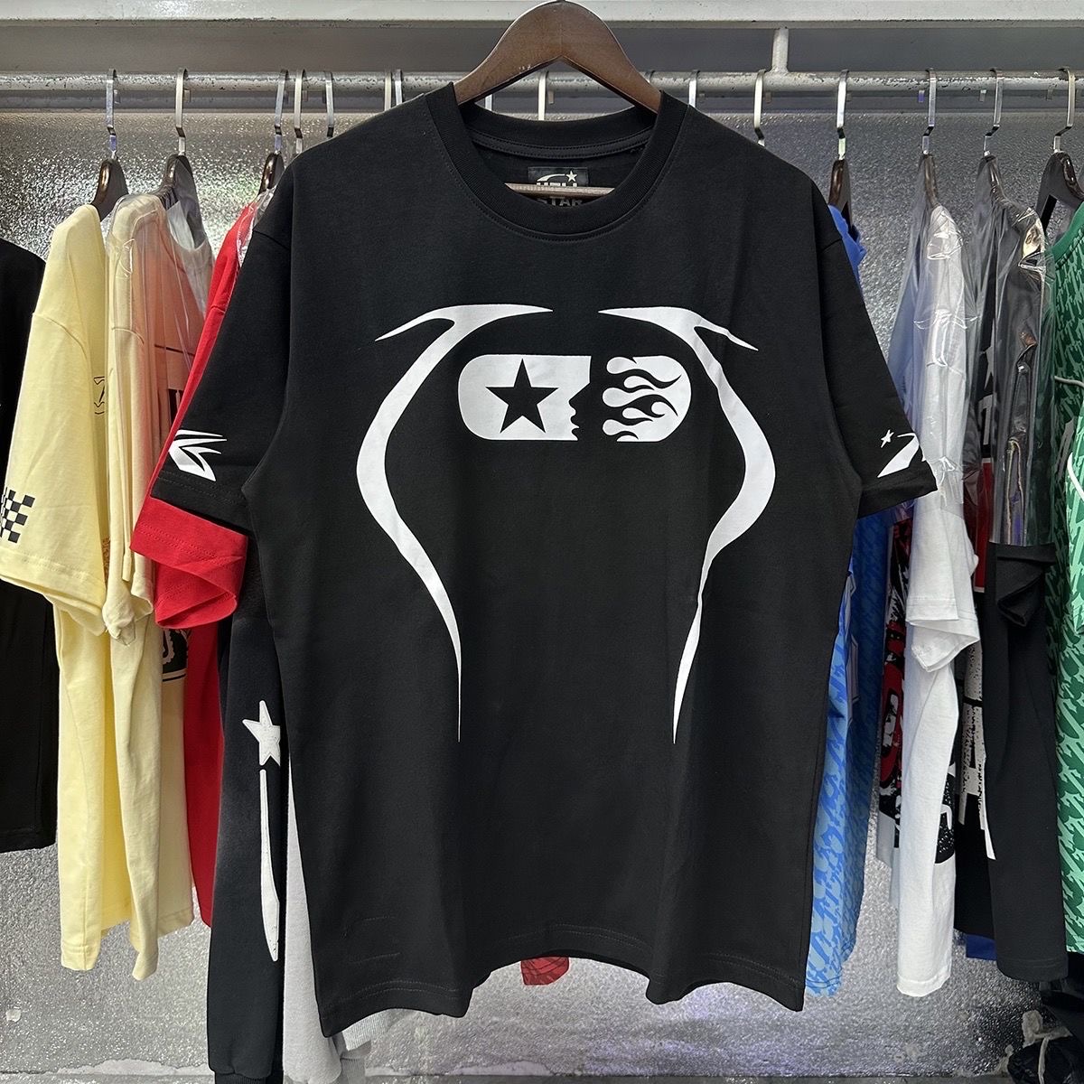 Hellstar warm up different colors tee