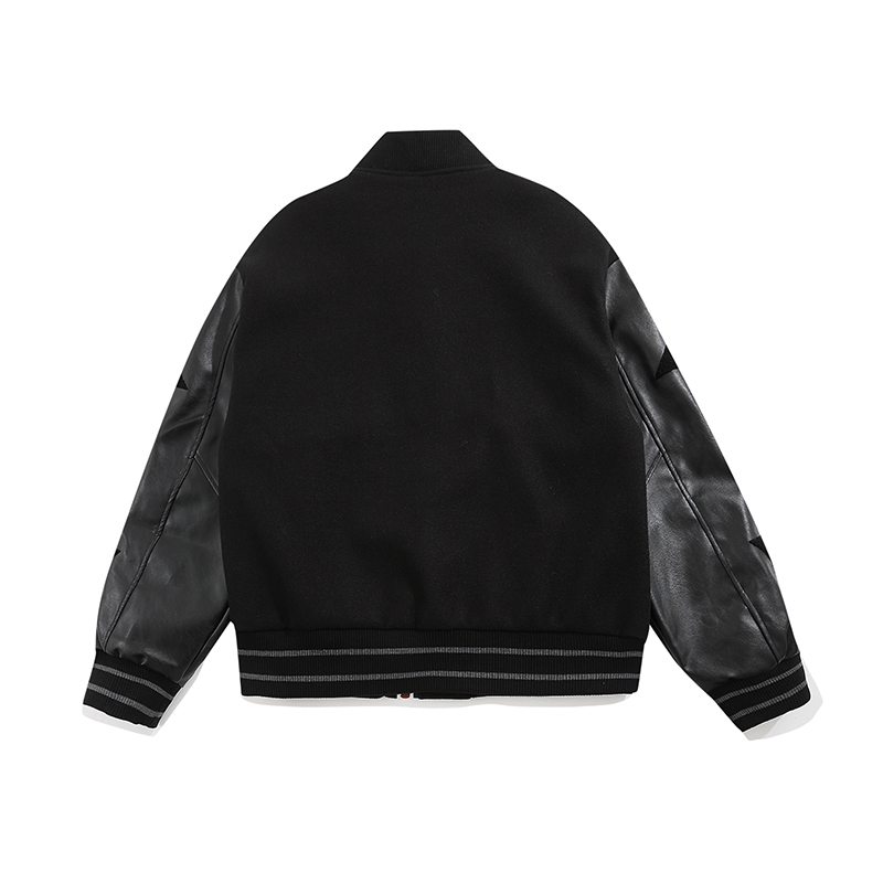 Bape Big B Letters Jacket Full Black