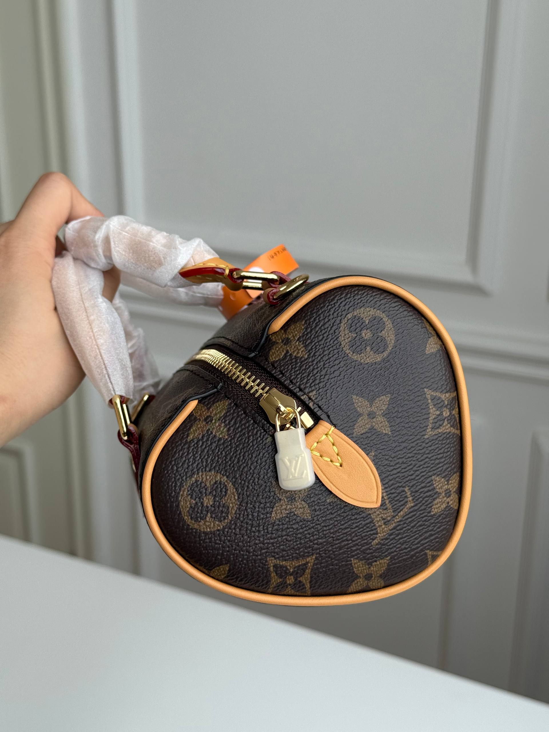 LOUIS VUITTON Nano Cannes Monogram Cylindrical Vanity Bag
