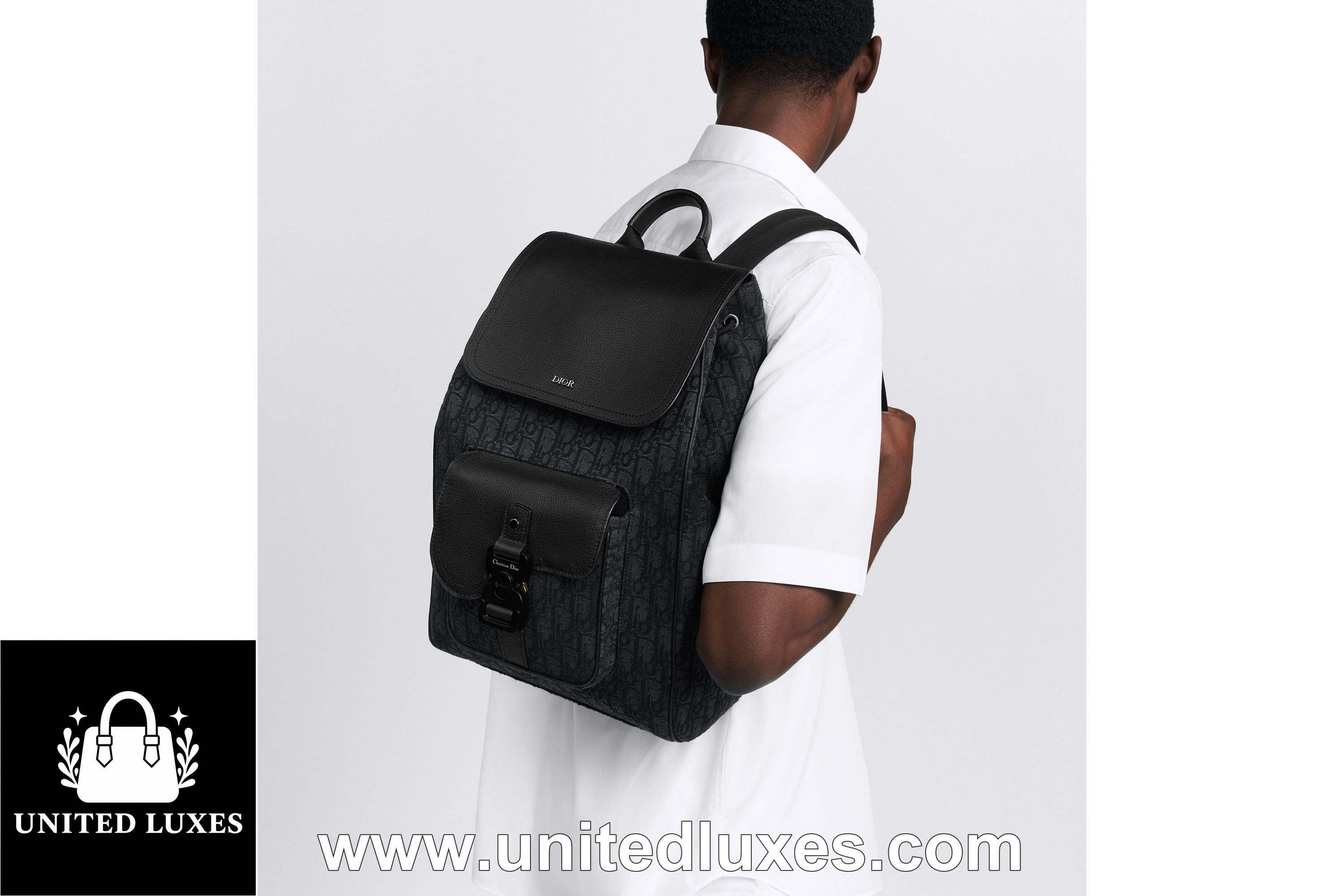 Replica Saddle Backpack with Flap