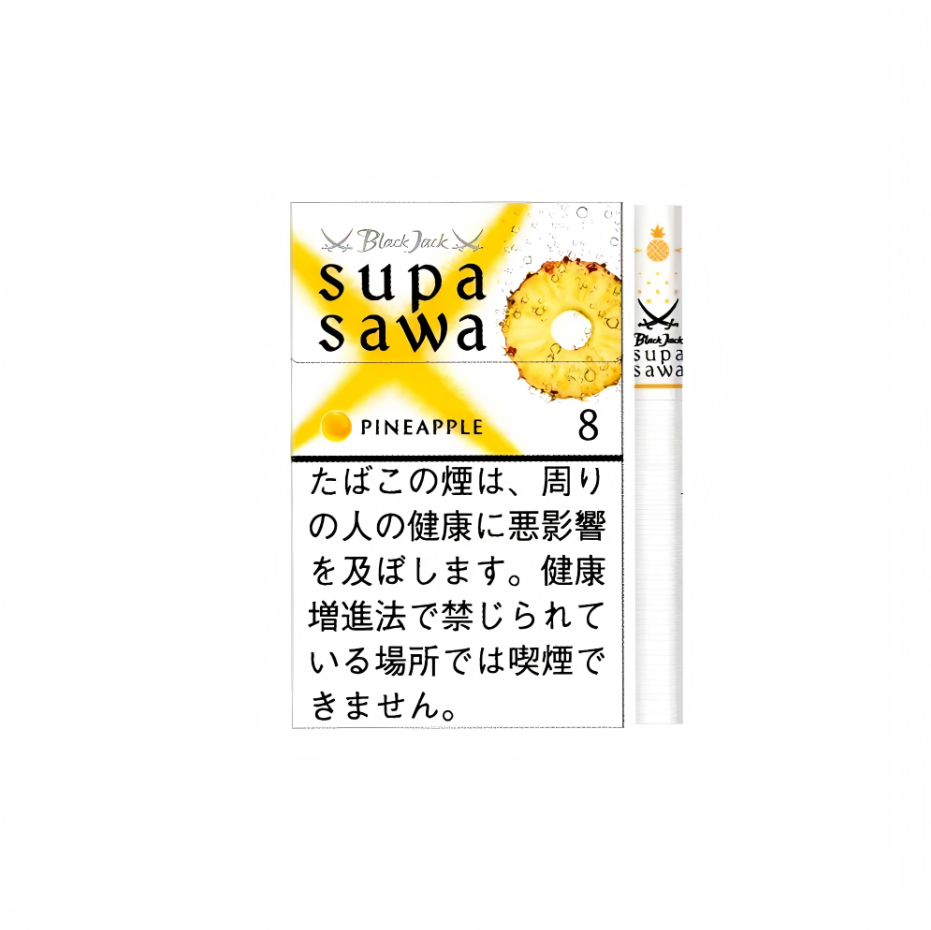 【New Arrival】BlackJack SupaSawa Pineapple 8mg Carton