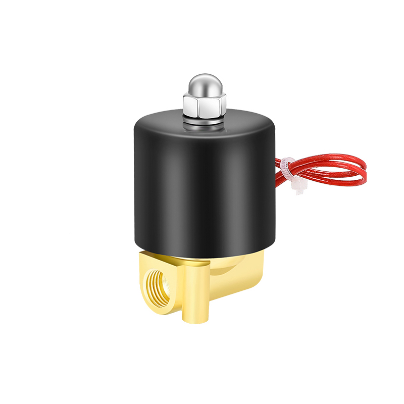 Electric Solenoid Valve Normally Closed Brass 1/8