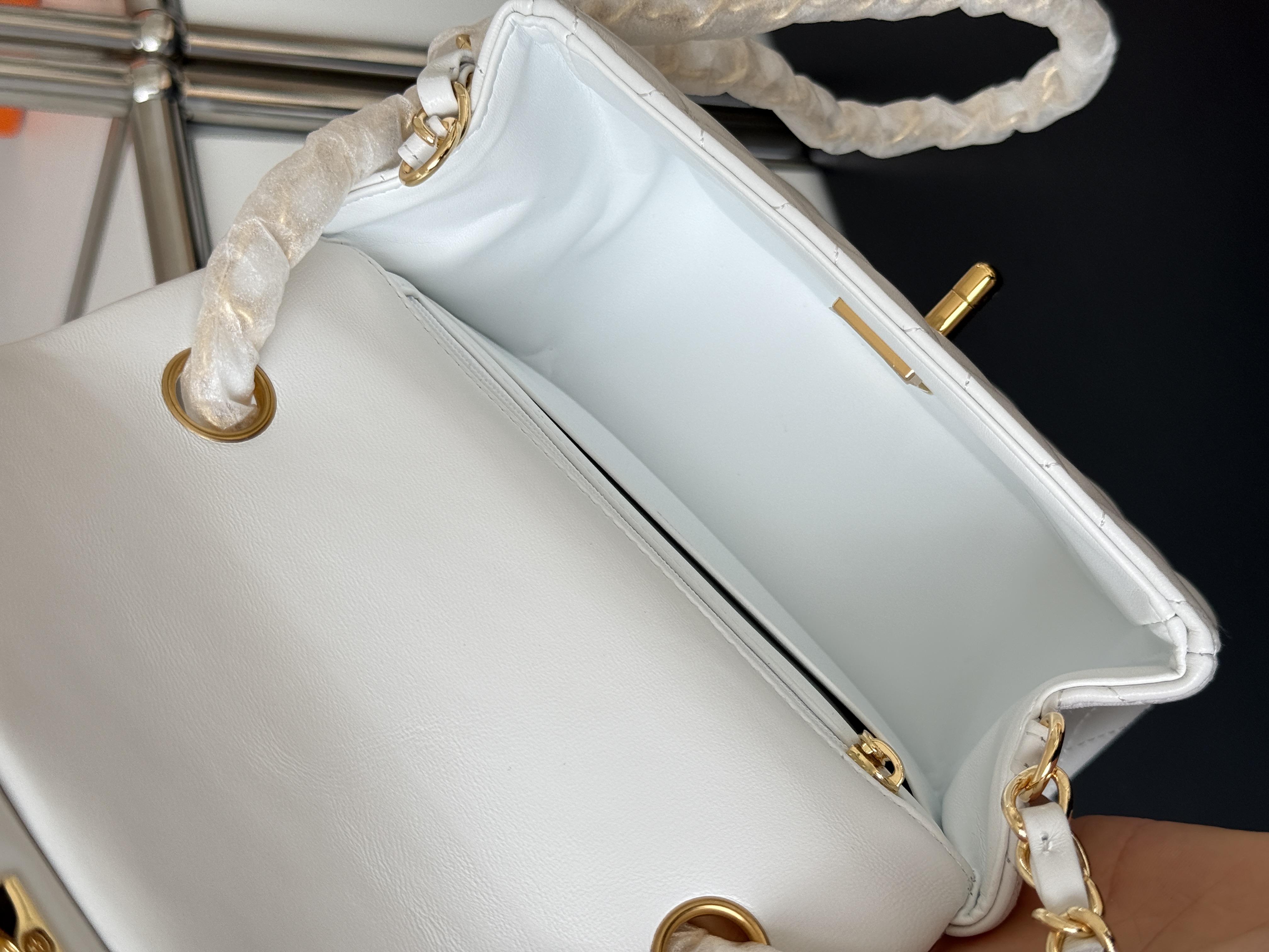CHANEL  Classic Square Fat Bag