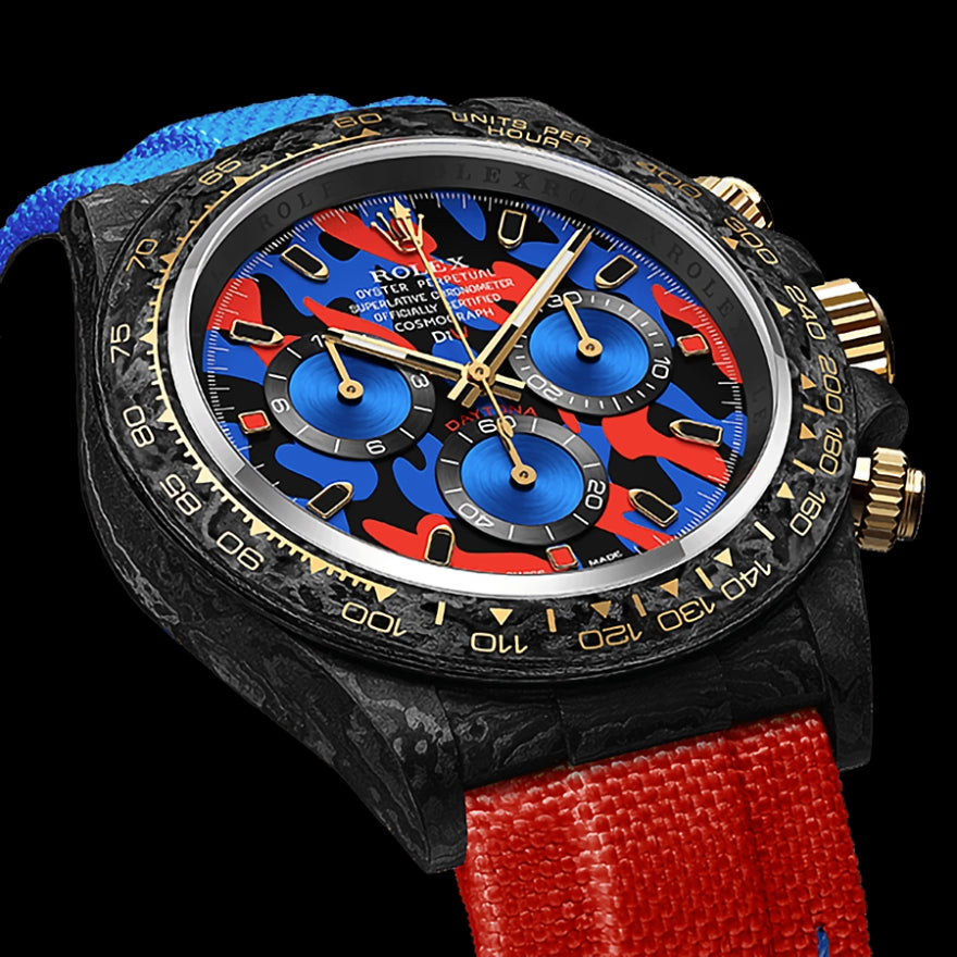DiW Rolex Daytona 41mm MILITARY RED【1:1 Replica】