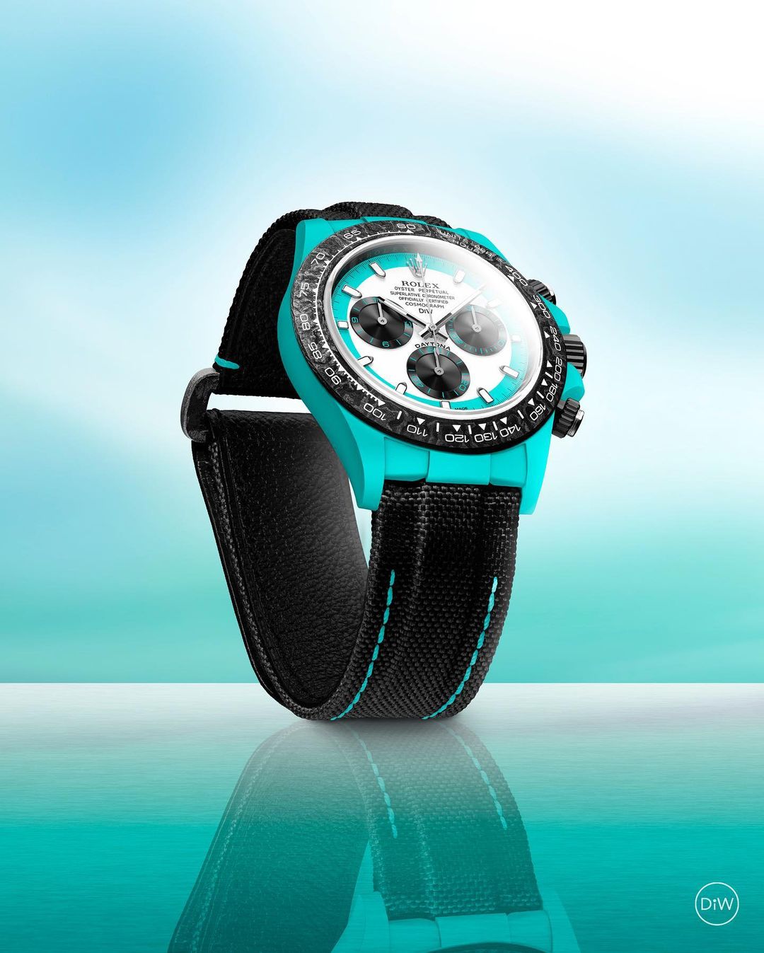 Tiffany Blue Rolex Daytona DiW CELESTE INVERT【1:1 Replica】