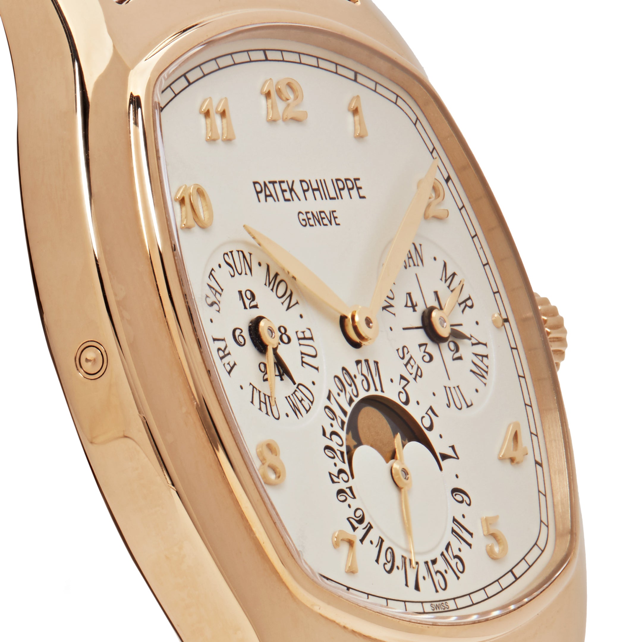 Patek Philippe Grand Complications Perpetual Calendar Yellow Gold 5940J-001【1:1 Replica】