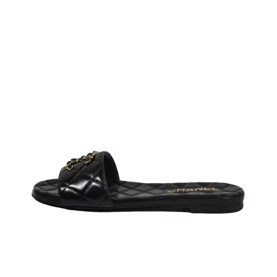 Chanel Fashion Flat Sandals Slide
