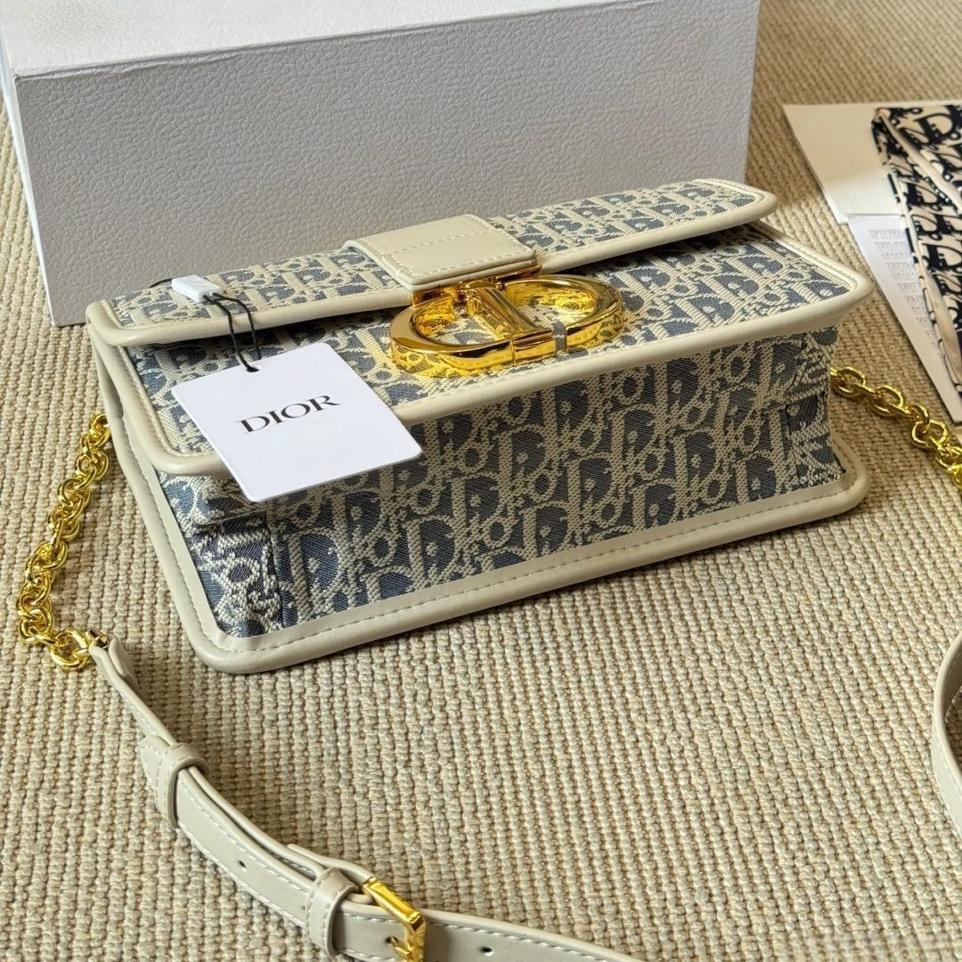 30 MONTAIGNE EAST-WEST BAG WITH CHAIN