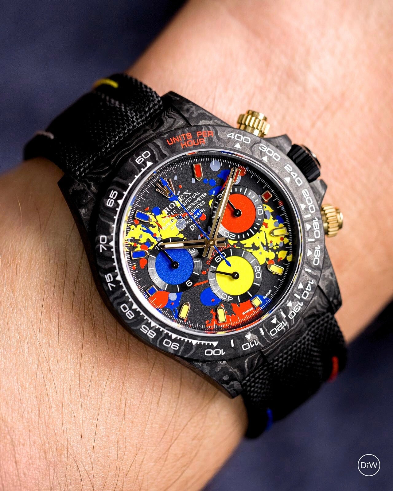 NTPT Carbon Rolex DiW Daytona “MOTLEY 3D