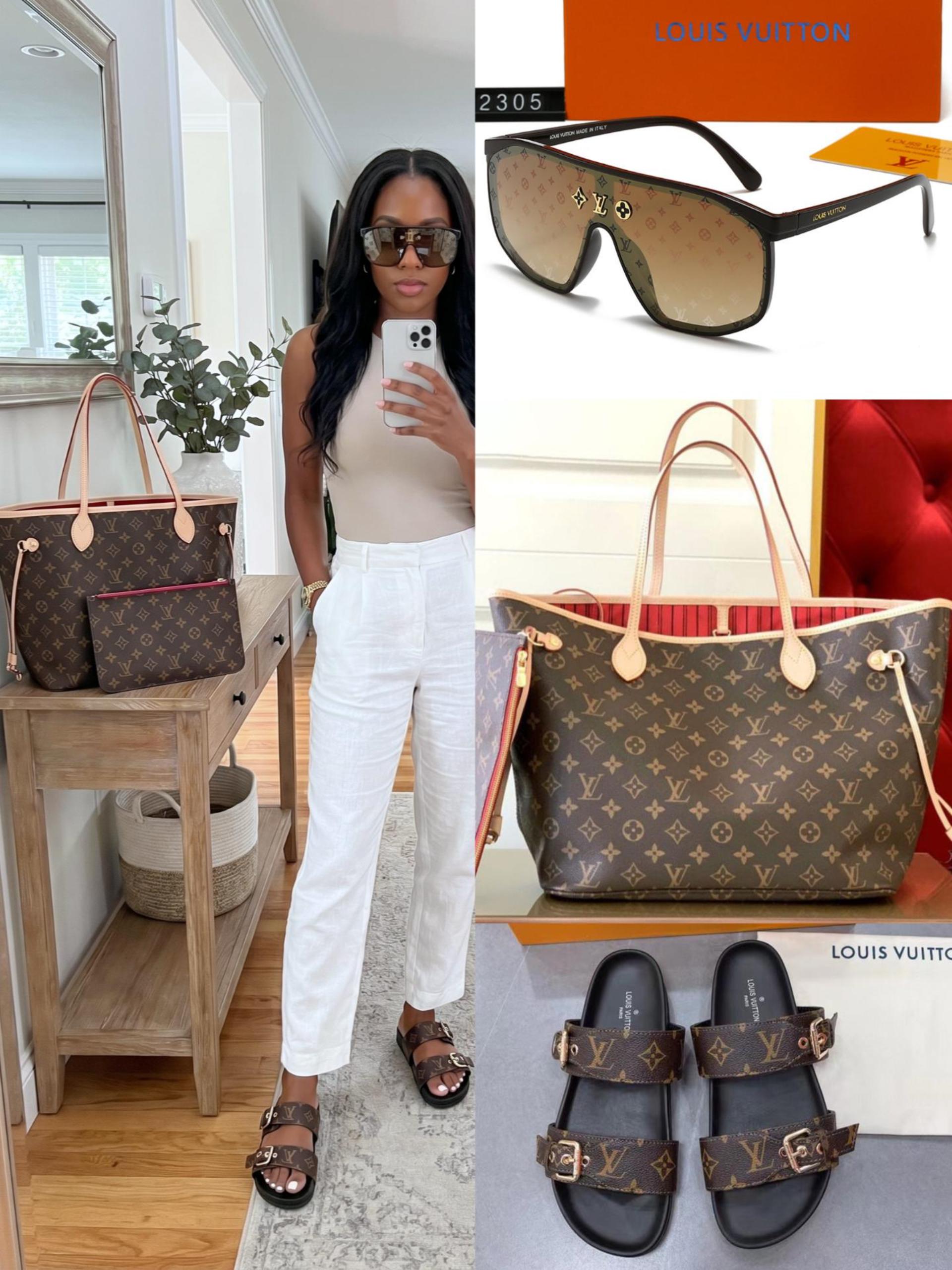 LV Shoes & Bag Set
