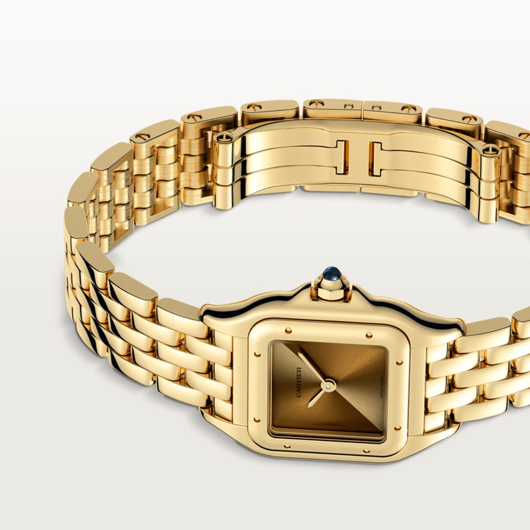 PANTHÈRE DE CARTIER WATCH Small model, quartz movement, yellow gold【1:1 Replica】