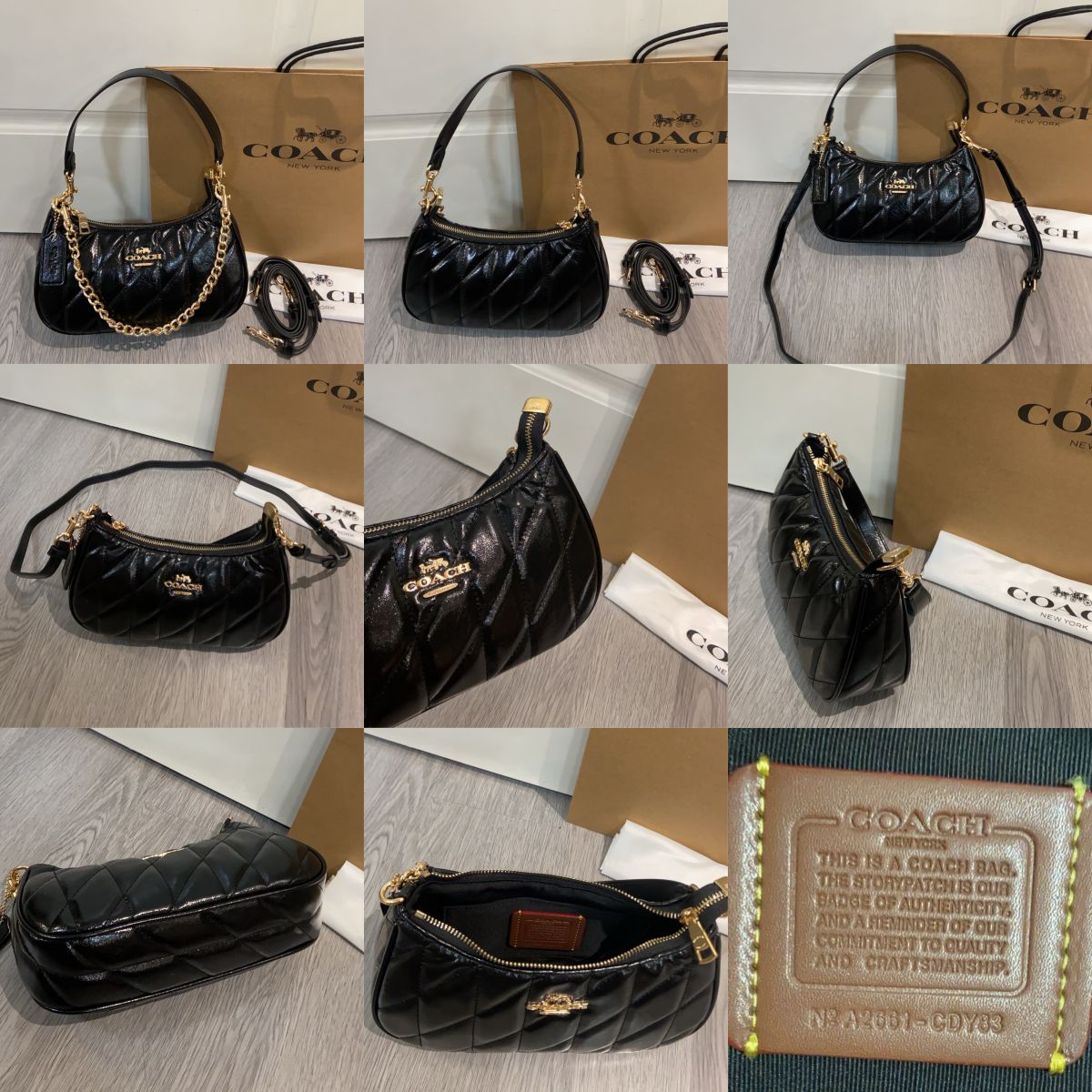 Women Handbag CDY83 Teri Quilting Chain Shoulder Bag
