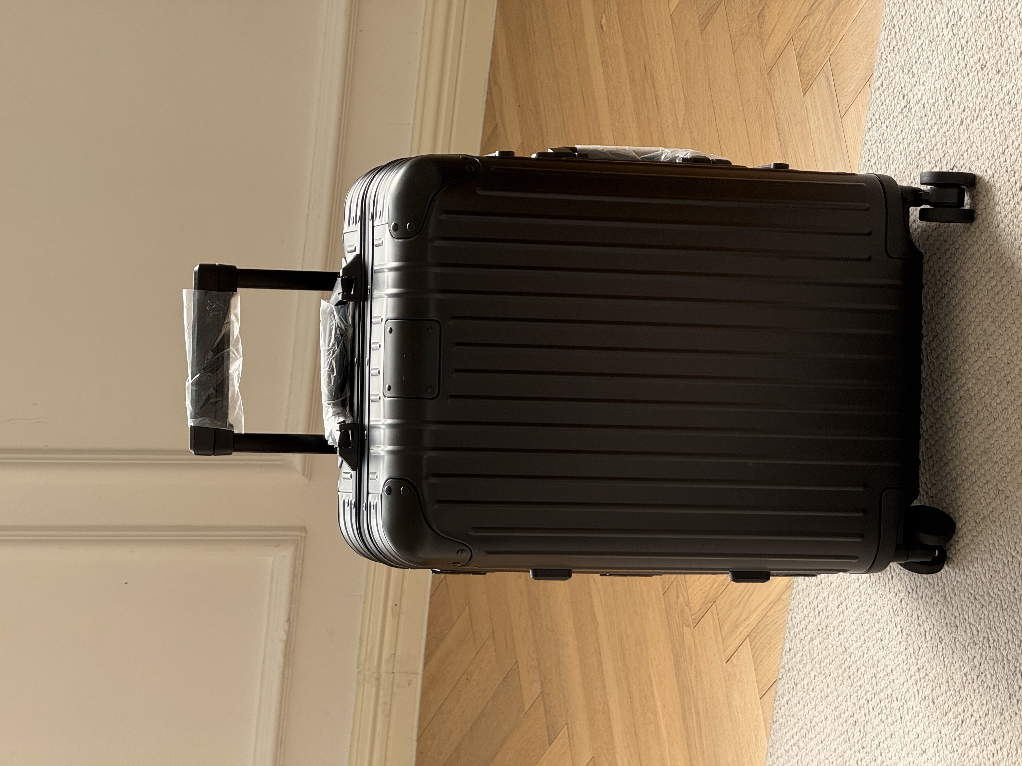 RIMOWA Original Aluminum Cabin Suitcase