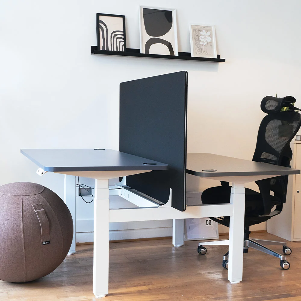 Cloison pour bureau assis debout DUO