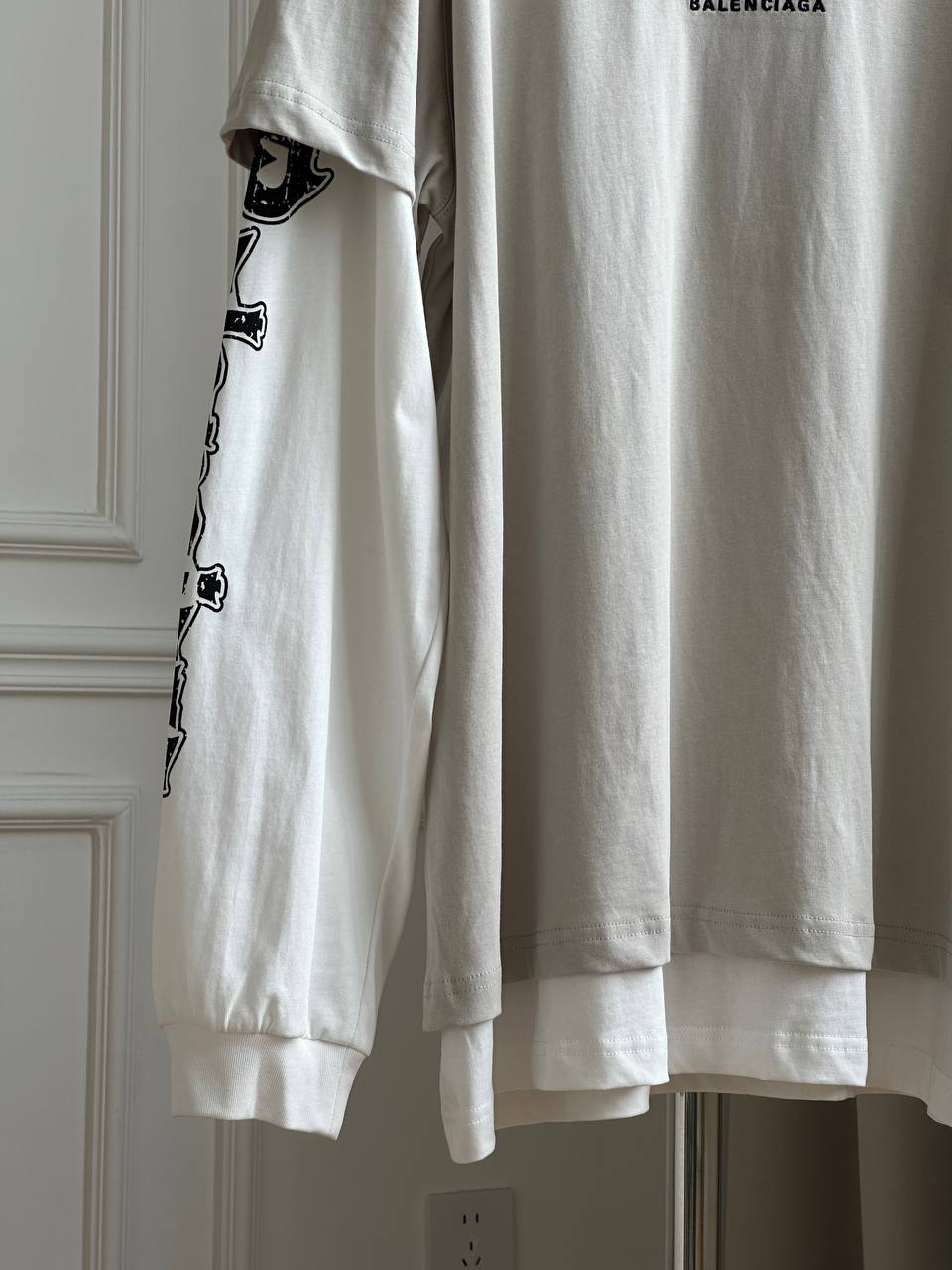 Balenciaga Hybrid Double T-Shirt