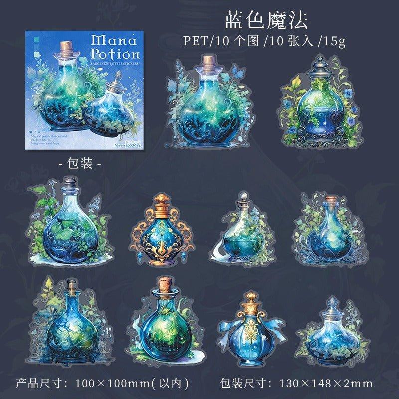 1037 Sticker Pack The Witch's Potion Collection