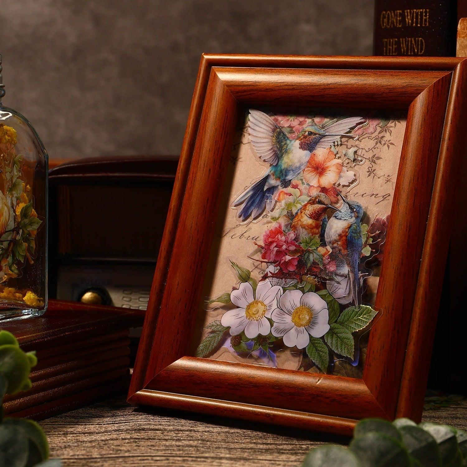 1141 Stickers Birds of Prey Series