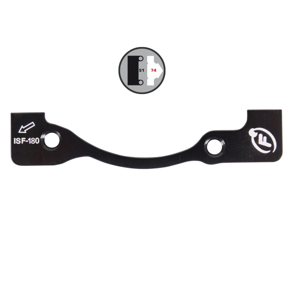 Adaptateur Étrier Avant PM / IS FORMULA FD40141-10 Disque 180 mm (+20 mm)