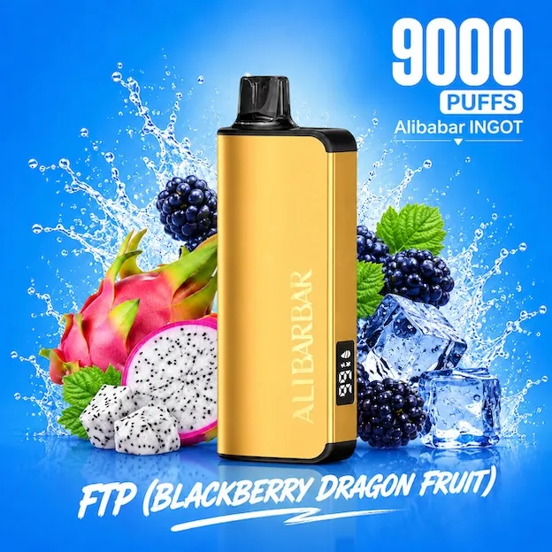 ALIBARBAR INGOT 900O Puffs 【Limited Edition】- 13 Flavors