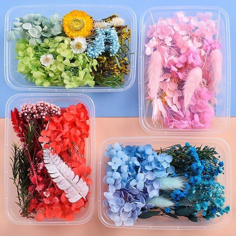 9131 Real dried flowers everlasting flower box handmade diy material