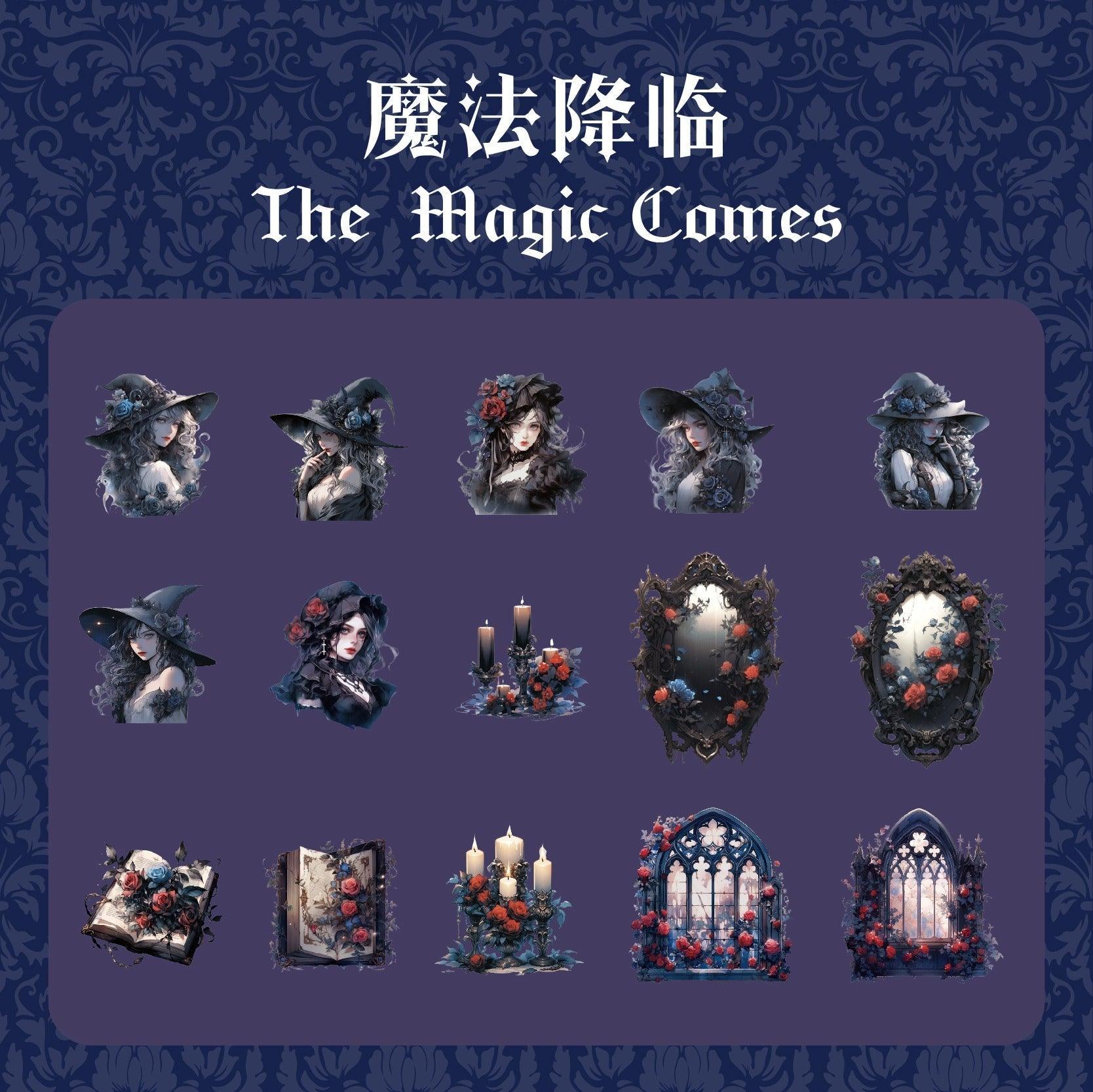 1173 Sticker Pack Magic Girl Series