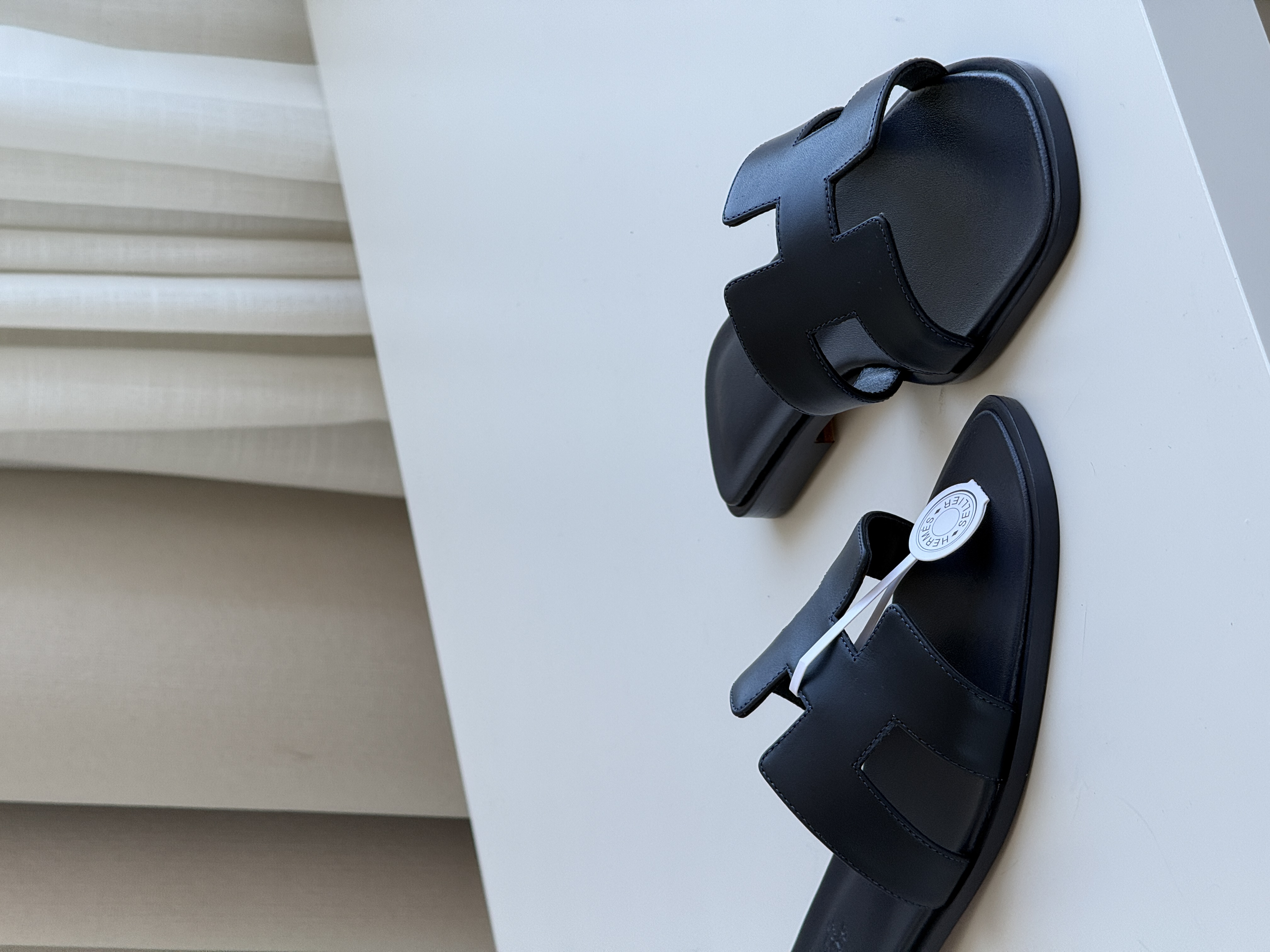 Hermès Oran Calfskin Sandals