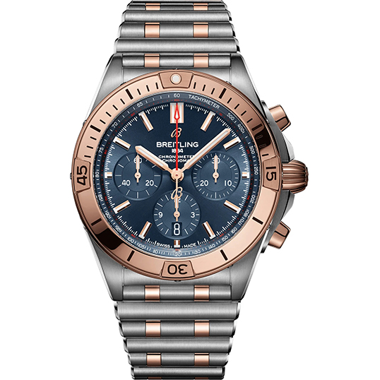 Breitling Watch Chronomat B01 42 Blue Bracelet【1:1 Replica】