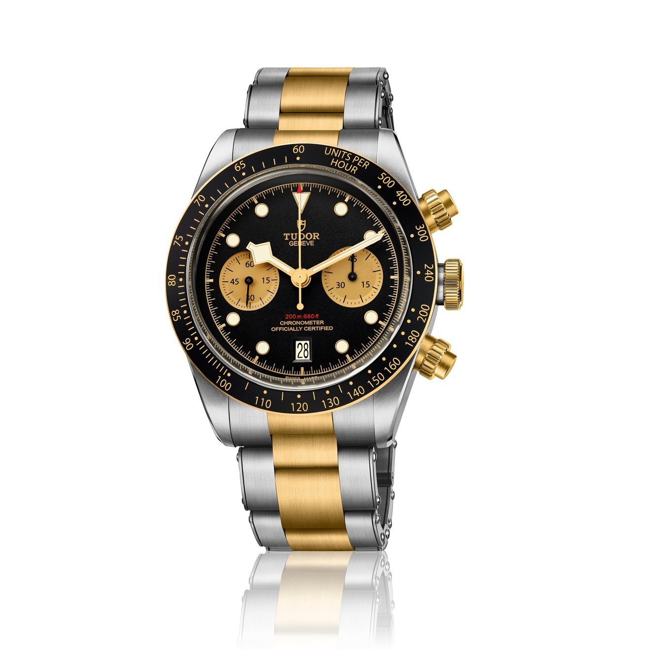 TUDOR Black Bay Chrono S&G 41mm Steel and Gold【1:1 Replica】