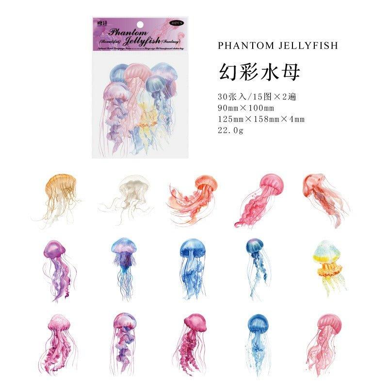 1142 Clear Sticker Pack Nature's Secret Collection