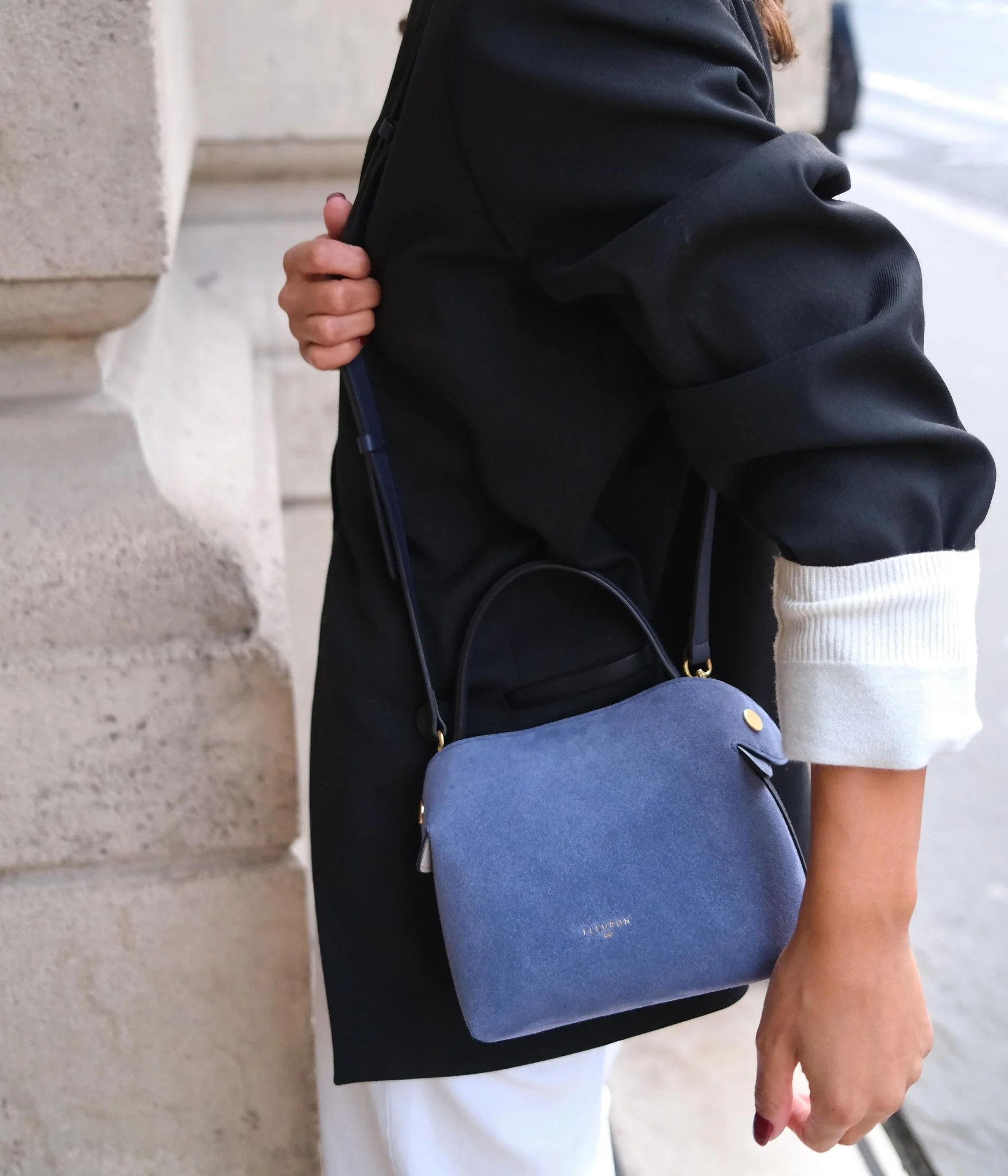 Mini Swann | Suede Jeans