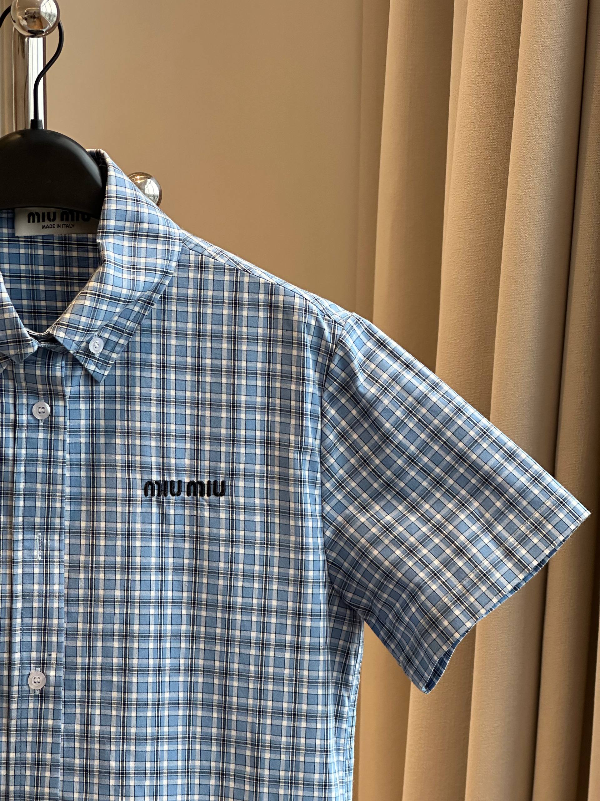 Miu Miu Preppy Shirt Dress